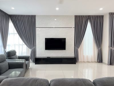 custom made blackout curtains with sheer curtains for living room
